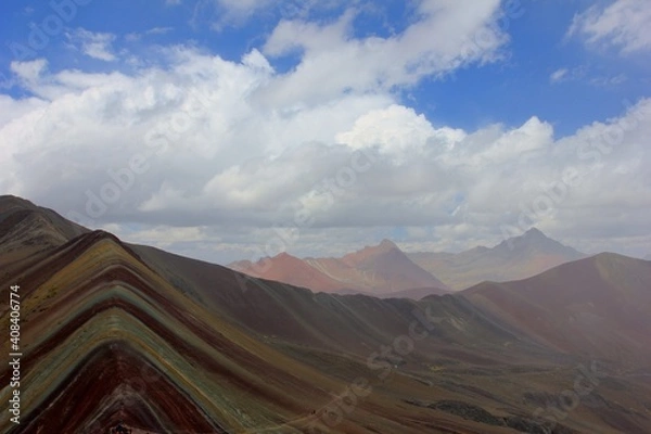 Obraz Over the rainbow mountains