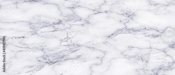 Fototapeta Marble background.Abstract white marble with gray texture.Stone surface.