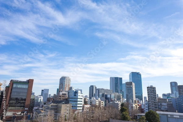 Fototapeta 都市の風景　東京渋谷