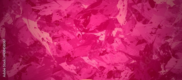 Obraz pink abstract grunge background with smears