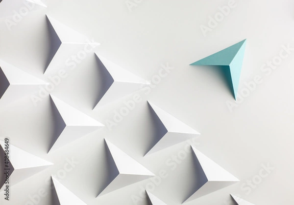 Obraz Abstract paper concepts origami