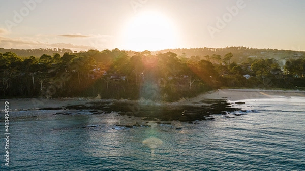 Obraz Sunset over the rocks