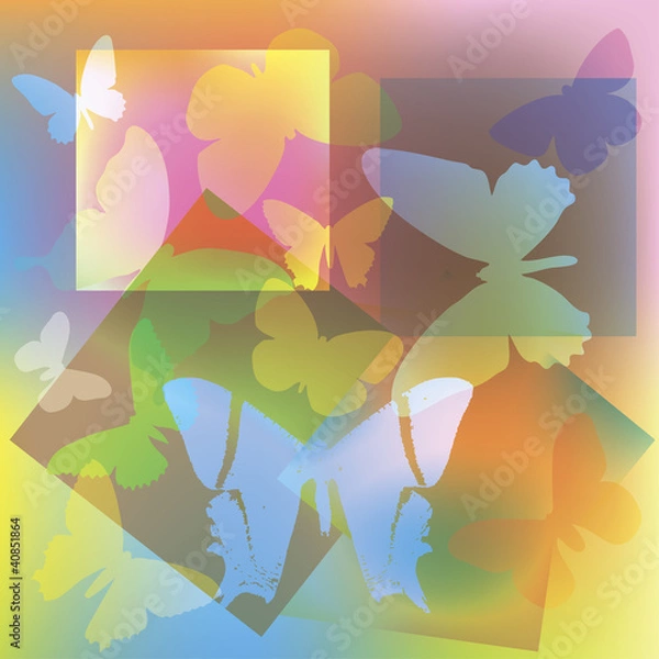 Obraz Butterflies. EPS10