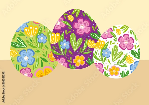 Fototapeta Easter decoration