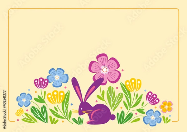 Fototapeta Easter decoration