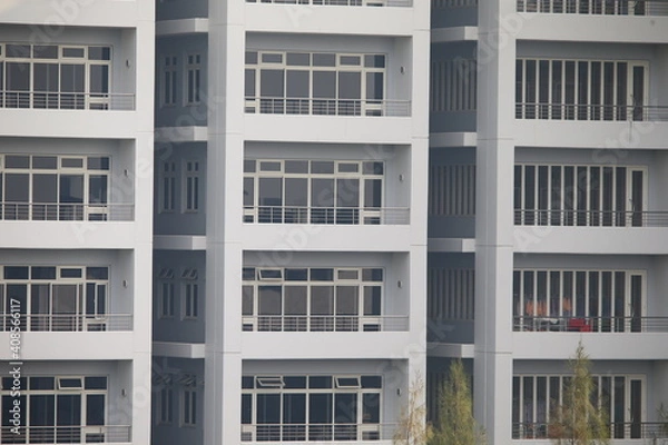 Fototapeta apartment building