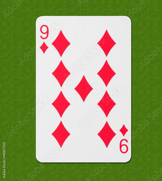 Fototapeta Play Card Diamond