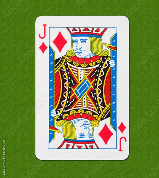 Fototapeta Play Card Diamond