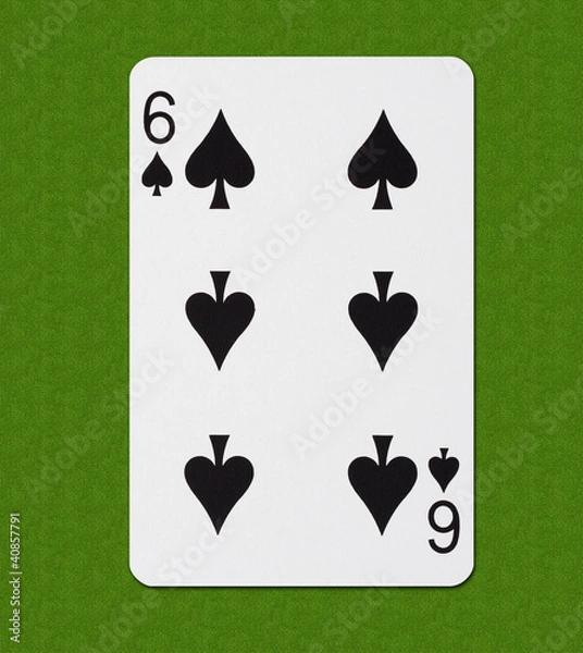 Fototapeta Play Card Spade