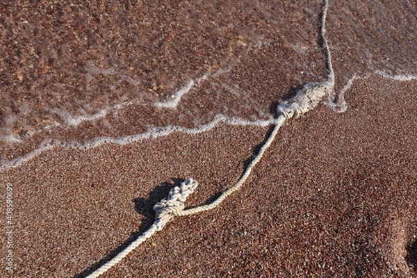 Obraz Leine Tau am Strand