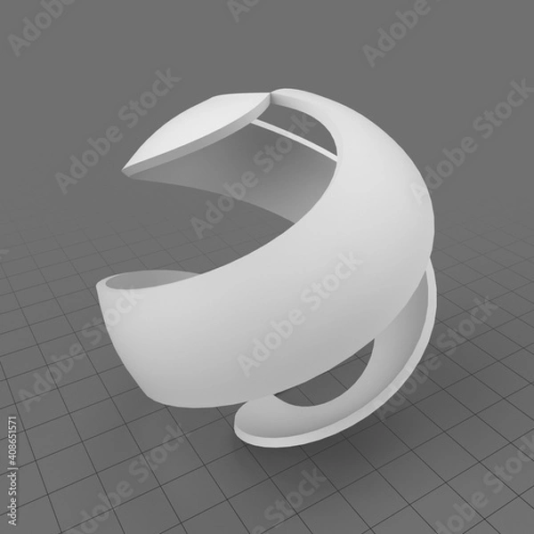 Fototapeta Abstrakcyjna postać