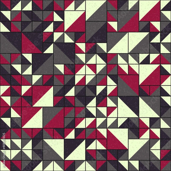 Obraz Abstract Geometric Pattern generative computational art illustration
