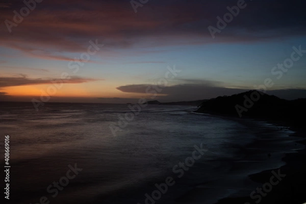 Obraz sunset at the beach