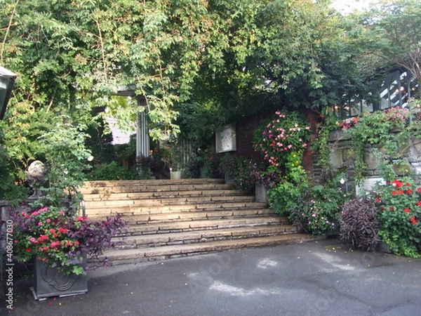 Obraz 日本の長野県・蓼科のイングリッシュガーデン