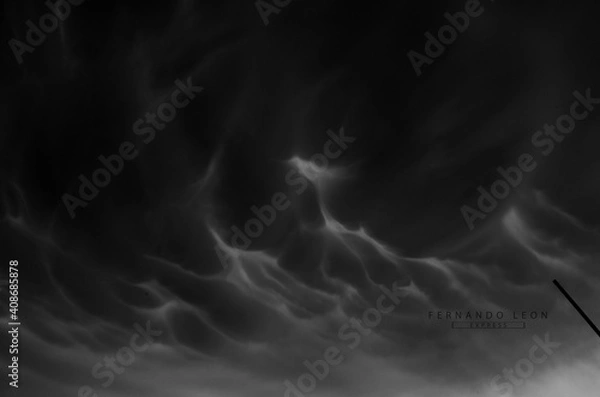 Obraz Sky Clouds cold