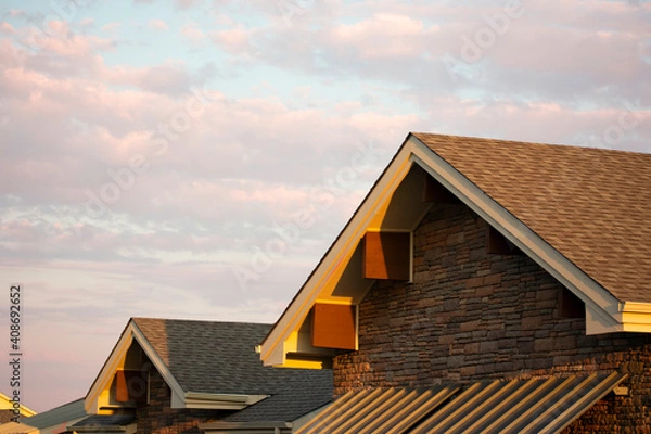 Obraz house on the roof