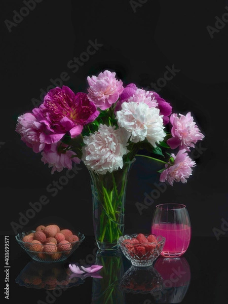Obraz still life with flowers