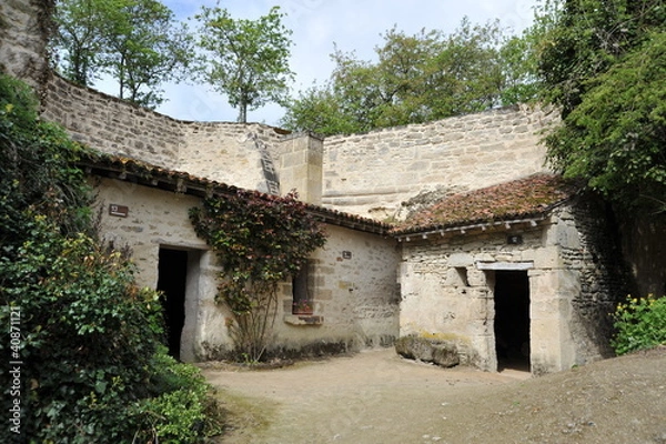 Obraz Maison troglodyte Rochemenier