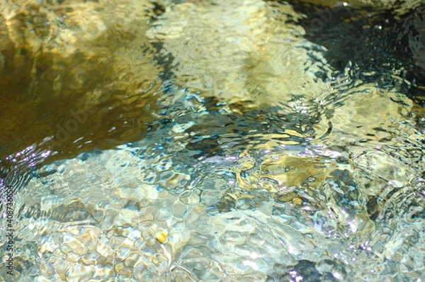 Fototapeta 高隈山からの清流