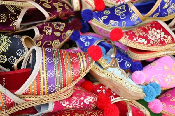 Fototapeta Turkish slippers