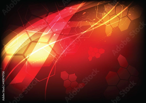Fototapeta abstract science background