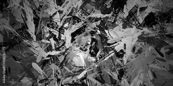 Obraz abstract gray grunge background bg