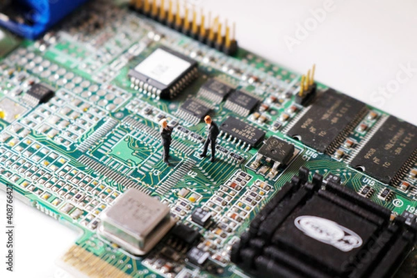 Obraz ビジネスとテクノロジー