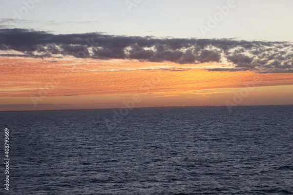 Obraz sunset over the sea