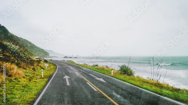 Obraz left-hand traffic