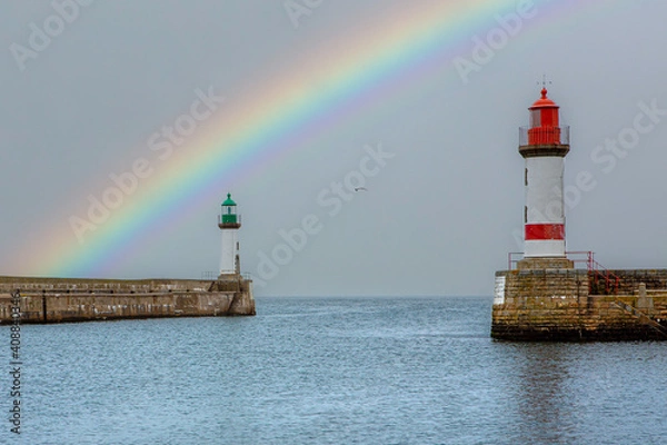 Obraz lighthouse on the coast