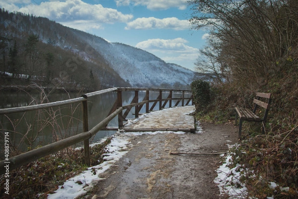 Obraz Aussicht vom Steg
