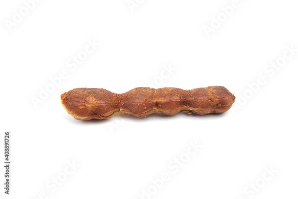 Fototapeta Tamarind fruit isolated on white background