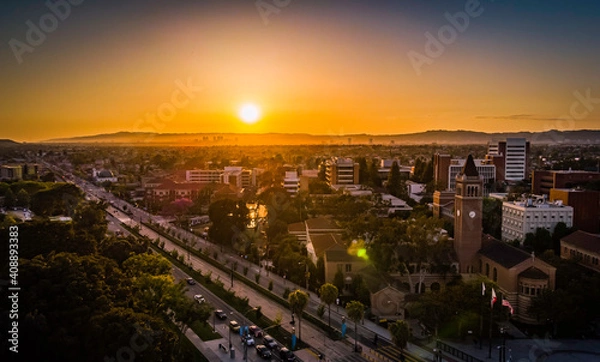 Obraz USC Sunset