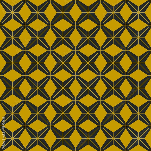 Fototapeta Art deco seamless pattern background.