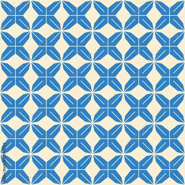 Fototapeta Art deco seamless pattern background.