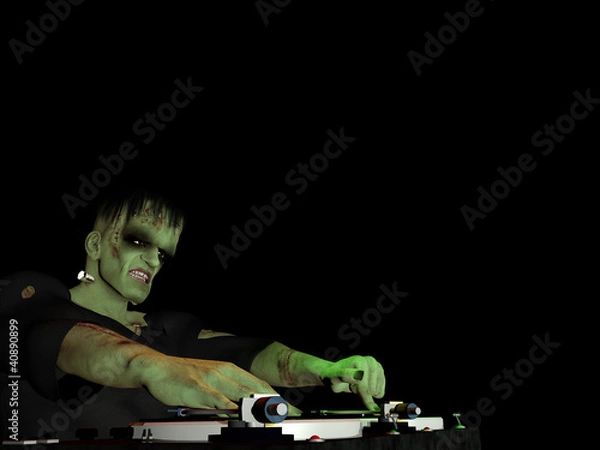Obraz Frankenstein's Monster DJ