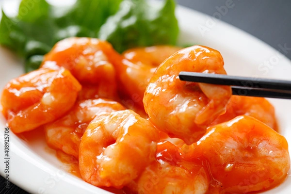 Fototapeta エビチリ