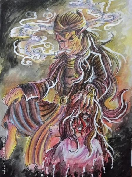 Obraz There's Something Inside