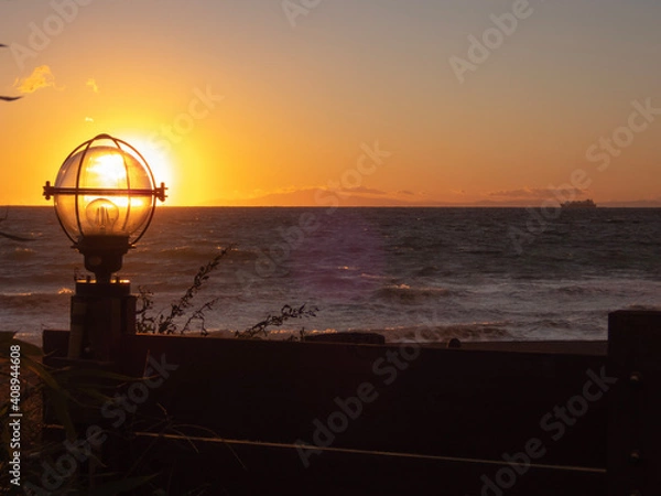 Obraz sunset on the beach