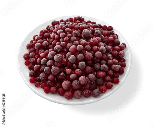 Obraz мороженная брусника