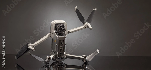Obraz drone on a dark background