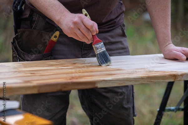 Obraz Holz Streichen
