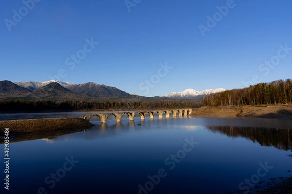 Obraz タウシュベツ川橋梁
