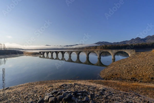 Obraz タウシュベツ川橋梁