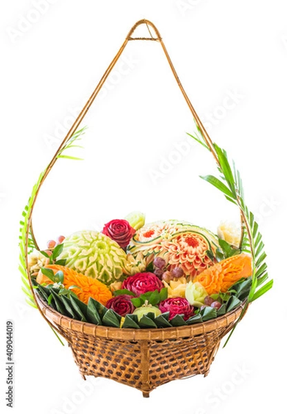 Fototapeta Fruit Carving