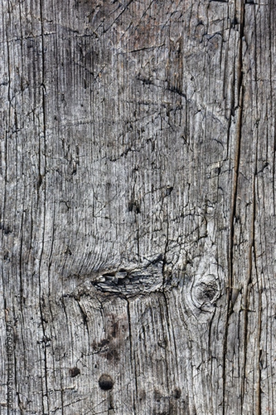 Obraz Old, scratchy, sun bleached outdoor tabletop for background