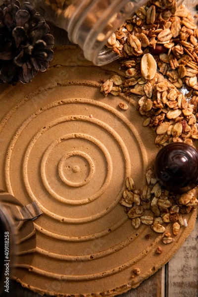 Obraz frasco de granola