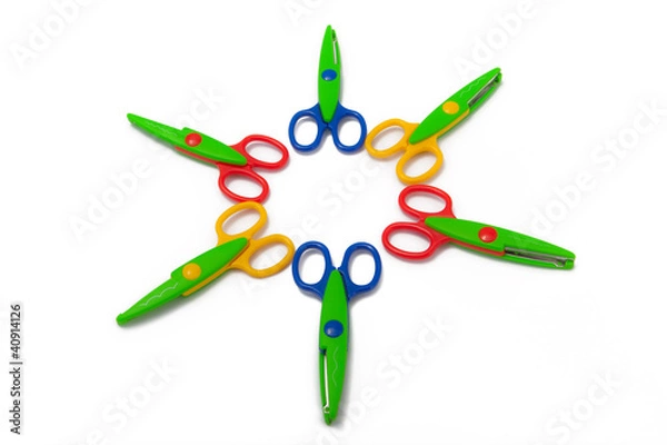 Obraz Scrapbooking Scissors