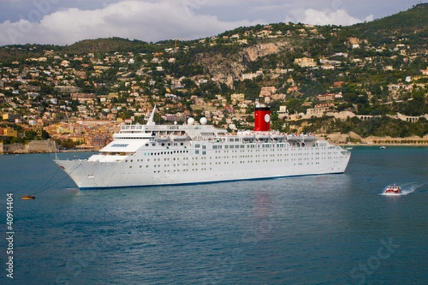 Obraz Cruise Ship Anchored