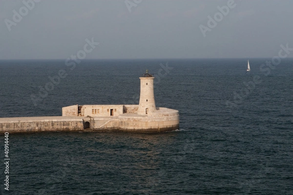 Obraz Valletta, Malta Lighthouse